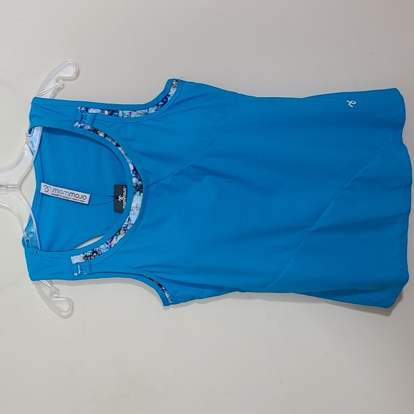 Mammojo Emily Nursing Racer Top Light Blue Size XL - Picture 1 of 8